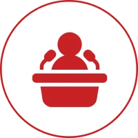 Public speaking illustration